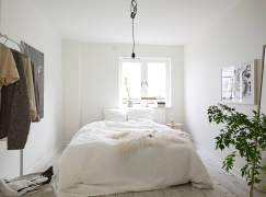 Bed under the window