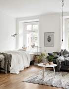 Bed under the window