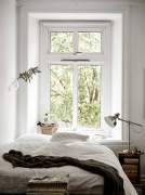 Bed under the window