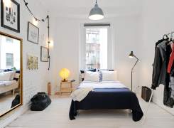 Bed under the window