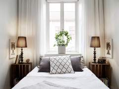 Bed under the window
