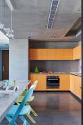 Many colors in one interior