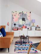 Many colors in one interior