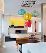 Many colors in one interior