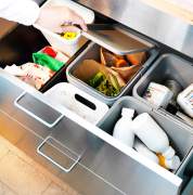 Waste recycling storage at home