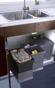 Waste recycling storage at home