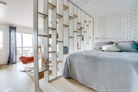 25 sq.m apartment interior in paris