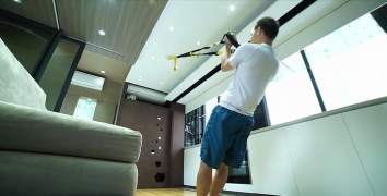28 sq.m space-saving apartment interior