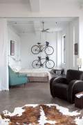 Cowhide carpet interior ideas