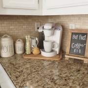 For coffee lovers - coffee station