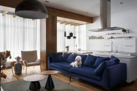 Vivid and original apartment in Ukraine