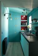 Non-standard kitchen interior