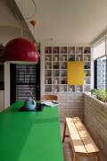 Non-standard kitchen interior