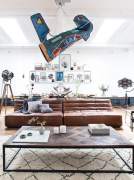 Lofto interjeras Amsterdame