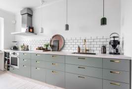 Non-standard kitchen interior