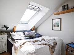 Sloped ceiling room ideas