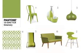 2017 Pantone color Greenery