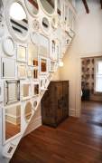 Lots of mirrors on the wall