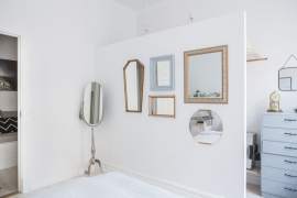 Lots of mirrors on the wall