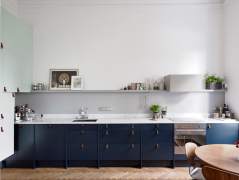 Leather handles for furniture