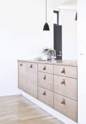 Leather handles for furniture