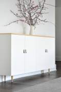 Leather handles for furniture