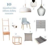 10 skandinaviško stiliaus daiktų namams