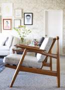 Mid-century modern interior style