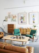 Mid-century modern interior style