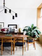 Mid-century modern interior style