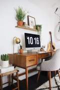 Mid-century modern interior style