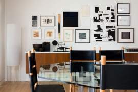 Mid-century modern interior style