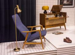 Mid-century modern interior style