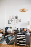 Mid-century modern interior style