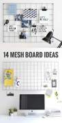 Mesh board - new interior trend