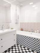 3 tips how to mix and match tiles in bathroom