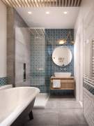 3 tips how to mix and match tiles in bathroom