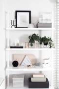 Shelf styling tips - 5 easy steps