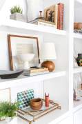 Shelf styling tips - 5 easy steps