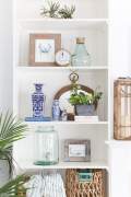 Shelf styling tips - 5 easy steps