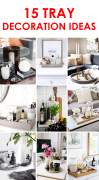 15 tray decoration ideas
