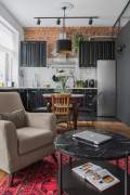 56 sq.m eclectic apartment in Moscow