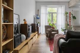 56 sq.m eclectic apartment in Moscow