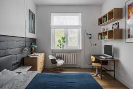 56 sq.m eclectic apartment in Moscow