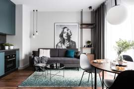 Perfectly harmonized 38 sq.m apartment in Poland