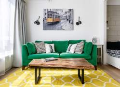 Dynamic and cozy 35 sq.m apartment in Moscow