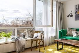 Dynamic and cozy 35 sq.m apartment in Moscow