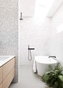 2018 m. apdailos tendencija - terrazzo (mozaikinis betonas)