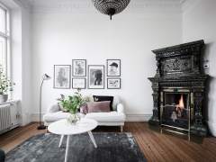 Wall behind the sofa. 8 decorating ideas.