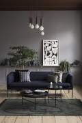 Wall behind the sofa. 8 decorating ideas.